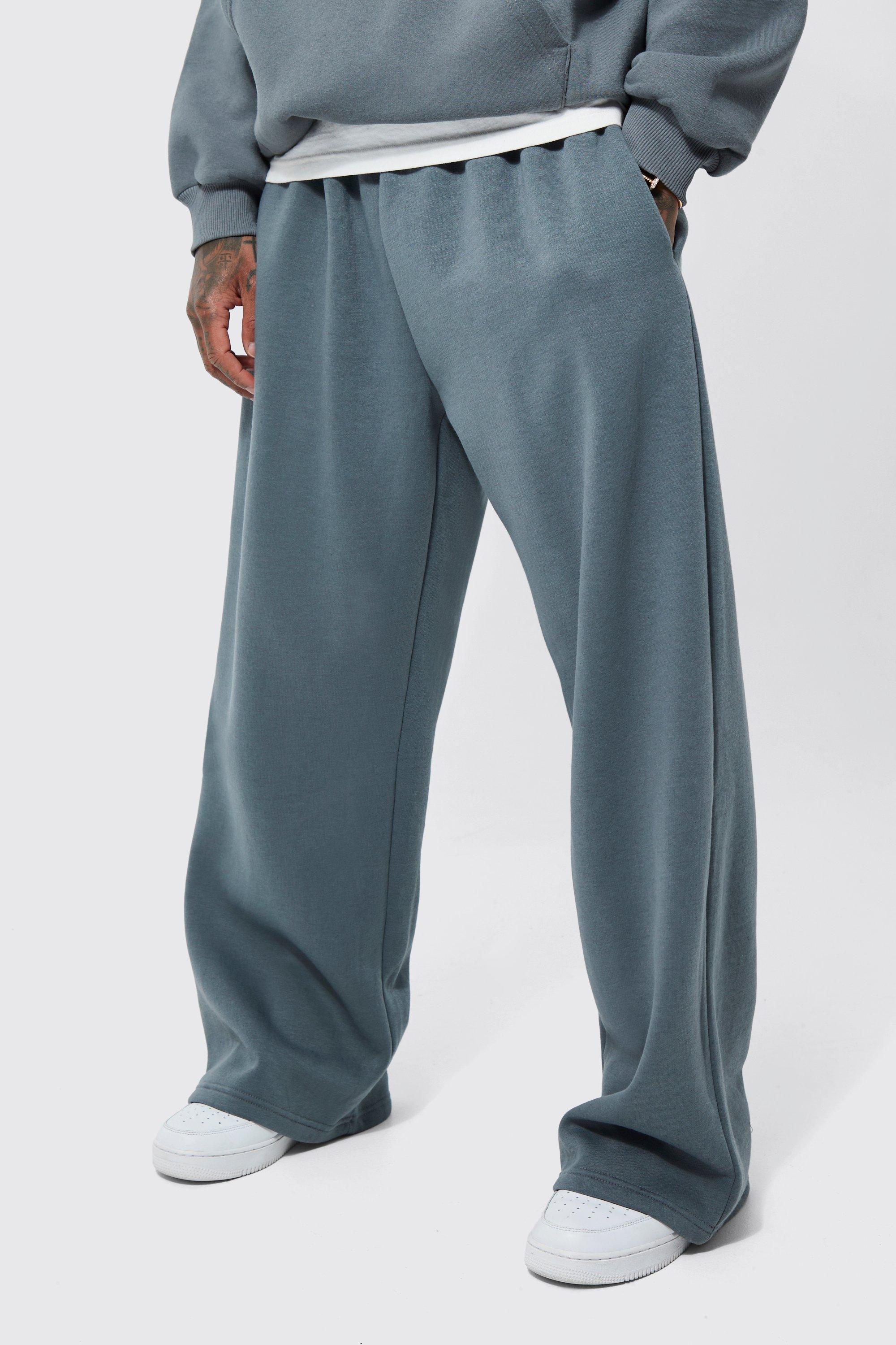 Boohooman grey online joggers